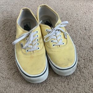 Vans Yellow Shows
